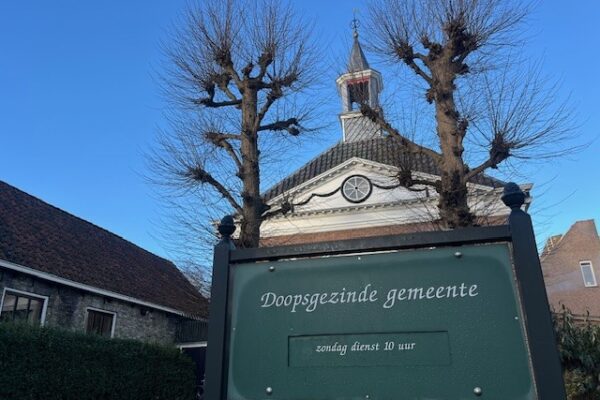 Doopsgezind Bolsward kerk voorjaar